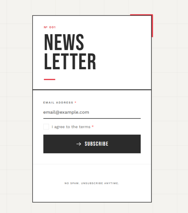 Newsletter Subscribe